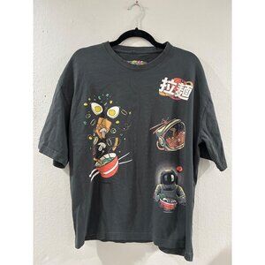 American Garage T-shirt Cotton Boxy Fit Print Tee - Unexplored Astronaut